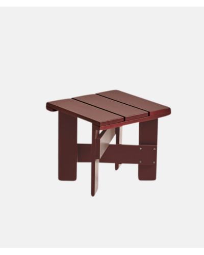 HAY Crate Low Table Iron Red - Gerrit Rietveld